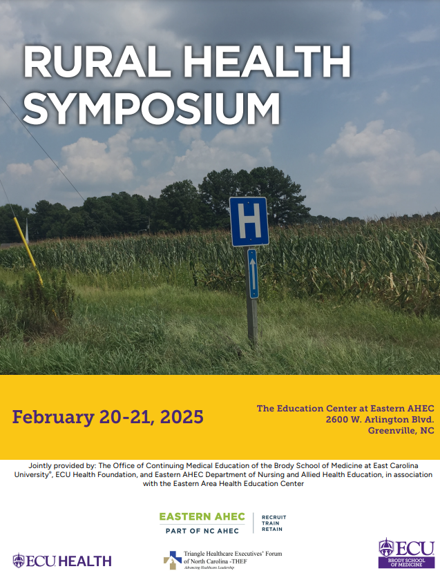 2025 Rural Health Symposium Flyer